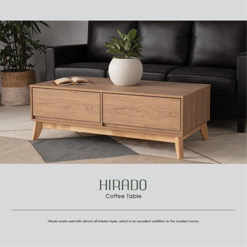 Hirado Coffee Table - Natural-Furniture > Living Room > Coffee Tables-PEROZ Accessories