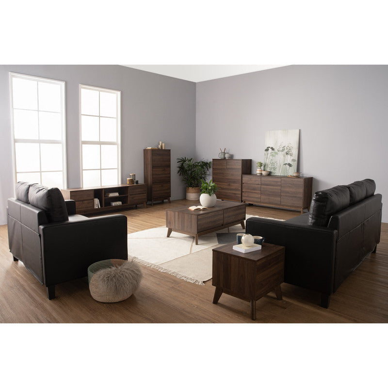 Hirado Coffee Table - Cocoa-Furniture > Living Room > Coffee Tables-PEROZ Accessories