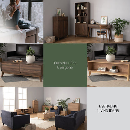 Hirado Coffee Table - Cocoa-Furniture > Living Room > Coffee Tables-PEROZ Accessories
