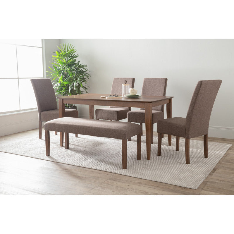 Allergo Dining Table 150cm Timber Dining Table - Cocoa-Furniture > Dining > Dining Tables-PEROZ Accessories