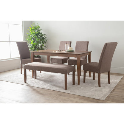 Allergo Dining Table 150cm Timber Dining Table - Cocoa-Furniture > Dining > Dining Tables-PEROZ Accessories