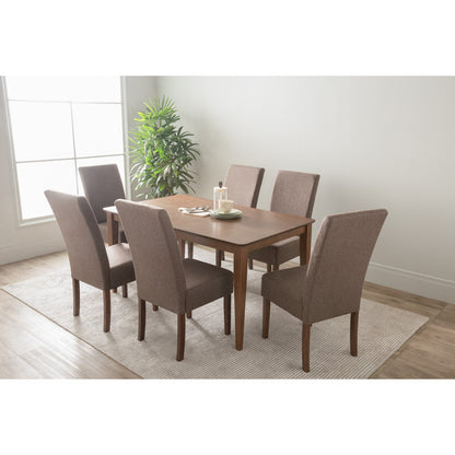 Allergo Dining Table 150cm Timber Dining Table - Cocoa-Furniture > Dining > Dining Tables-PEROZ Accessories