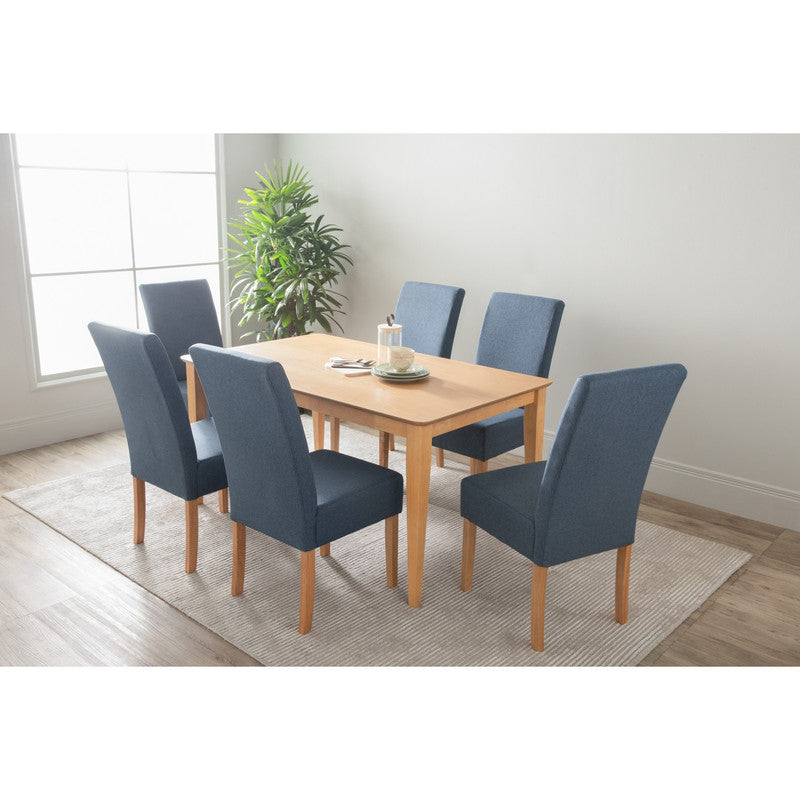 Allergo Dining Table 150cm Timber Dining Table - Natural-Furniture > Dining > Dining Tables-PEROZ Accessories