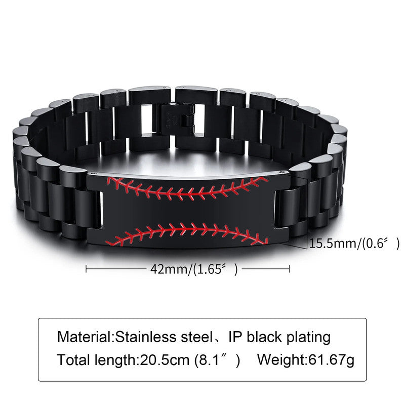 NNEOBA Premium 15.5mm Oyster Style Stainless Steel Bracelet-Bracelets-PEROZ Accessories