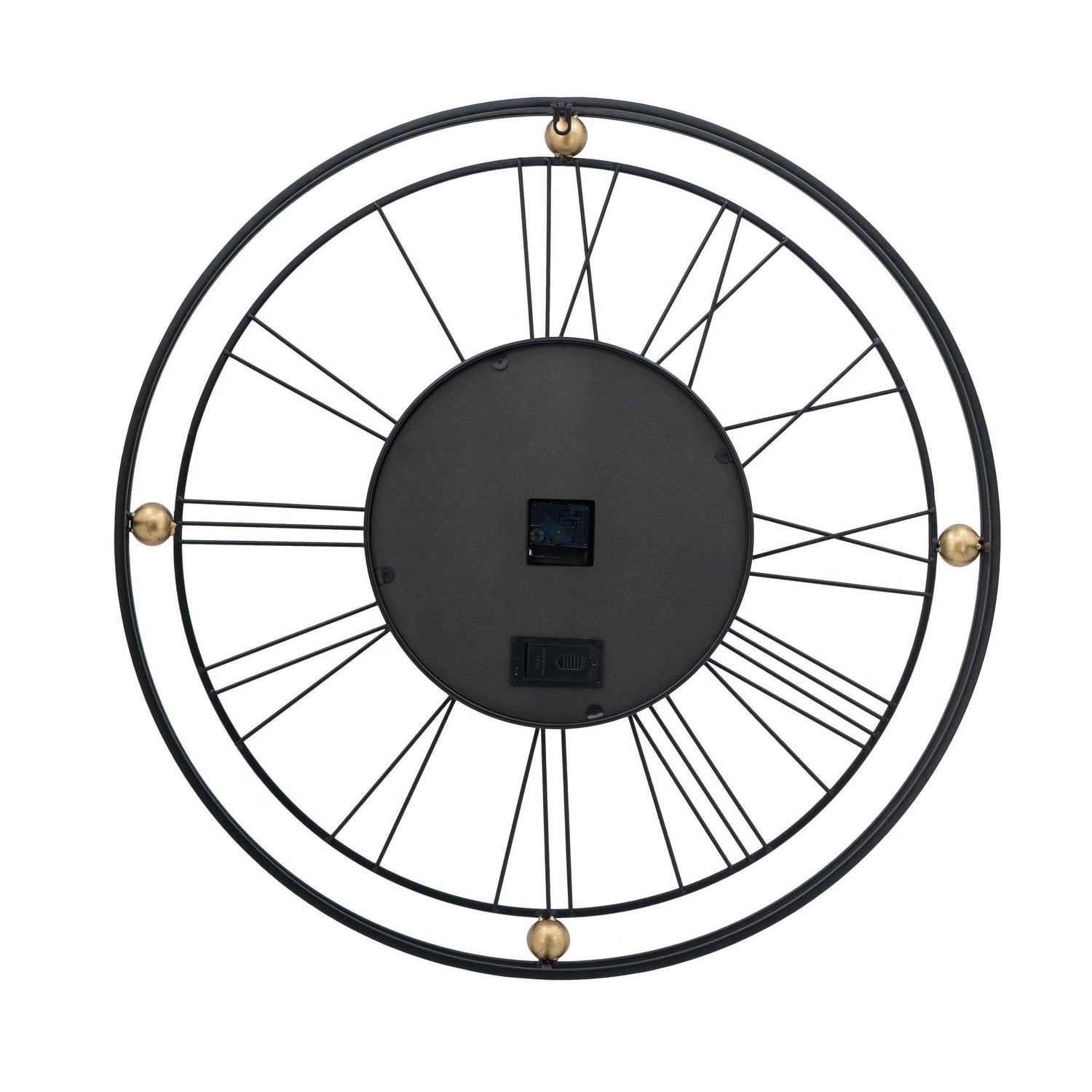 TRAVELER WALL CLOCK WITH MOVING 3D MECHANISM-Home &amp; Garden &gt; Decor &gt; Clocks-PEROZ Accessories