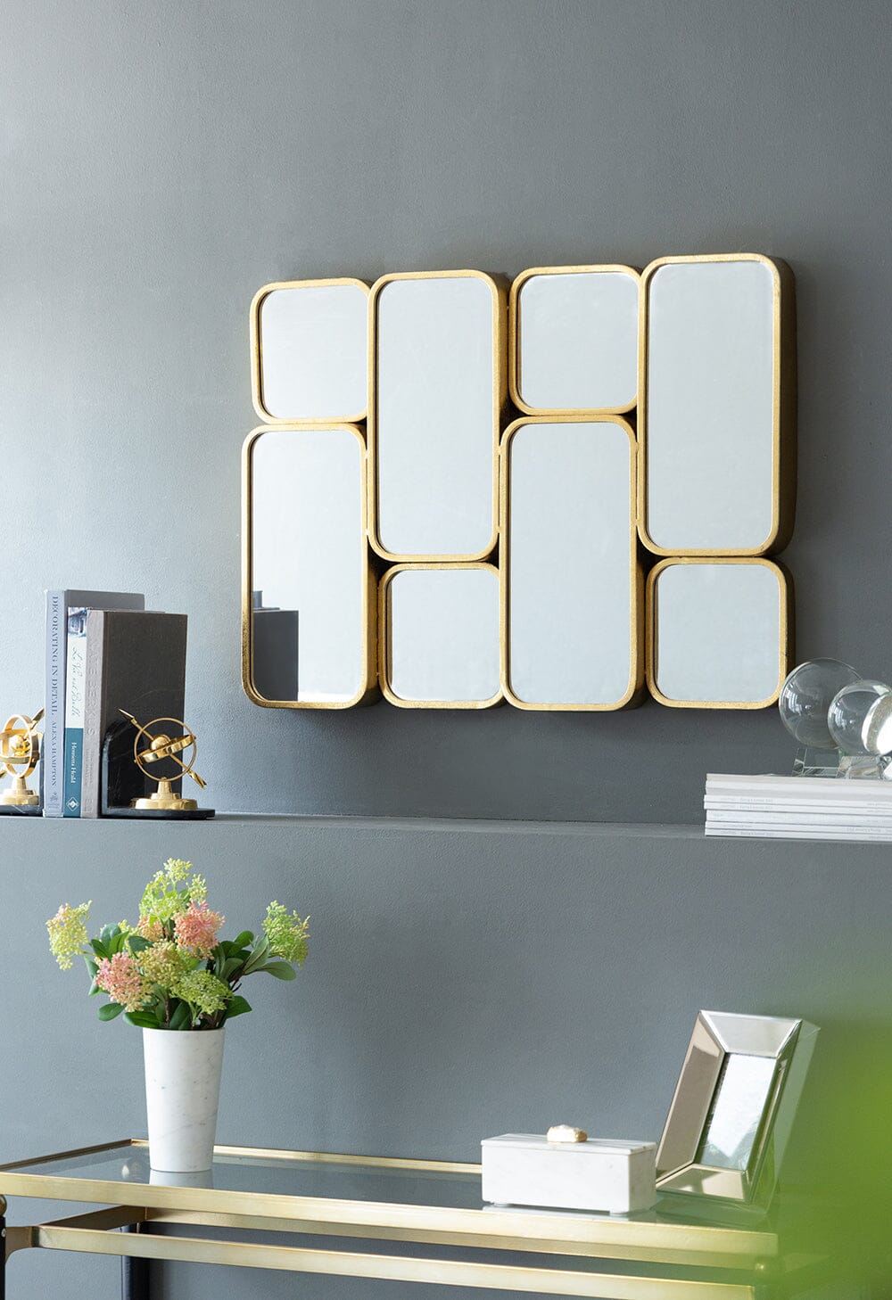 GOLDEN EYE WALL MIRROR-Home &amp; Garden &gt; Decor &gt; Mirrors-PEROZ Accessories
