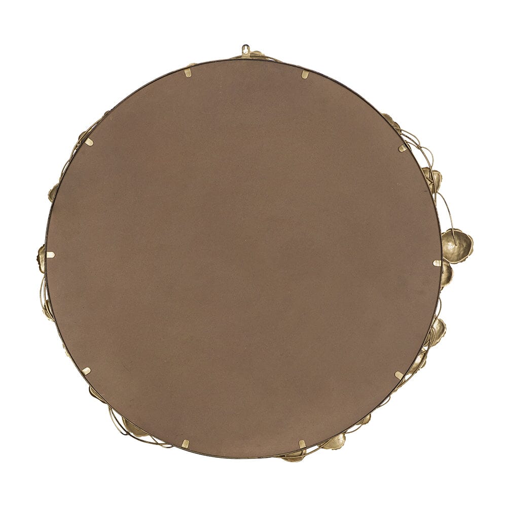 GOLD LEAF DESIGNER WALL MIRROR-Home &amp; Garden &gt; Decor &gt; Mirrors-PEROZ Accessories