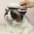 Gentle Self-Cleaning Cat Grooming Brush with Ergonomic Handle and Stainless Steel Bristles-Pet Care > Cleaning & Maintenance > Pet Grooming Supplies-PEROZ Accessories