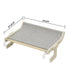 Wall-Mounted Cat Hammock Bed- Wooden Frame, Comfortable and Space-Saving Design for Pets-Pet Care > Cat Supplies > Cat Furniture-PEROZ Accessories