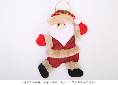 12pcs Dancing pendant snowman for Christmas tree-Occasions &gt; Christmas &gt; Christmas Trees-PEROZ Accessories