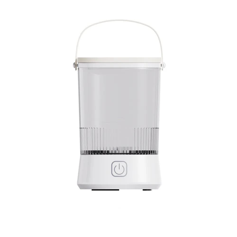 Electric Makeup Brush Cleaner with USB Rechargeable Design - Fast, Convenient Cleaning for All Brush Sizes(White)-Health &amp; Beauty &gt; Cosmetic Storage &gt; Makeup Organisation &amp; Storage-PEROZ Accessories