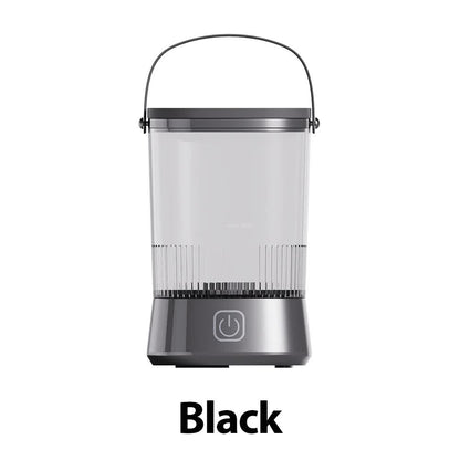 Electric Makeup Brush Cleaner with USB Rechargeable Design - Fast, Convenient Cleaning for All Brush Sizes(Black)-Health &amp; Beauty &gt; Cosmetic Storage &gt; Makeup Organisation &amp; Storage-PEROZ Accessories