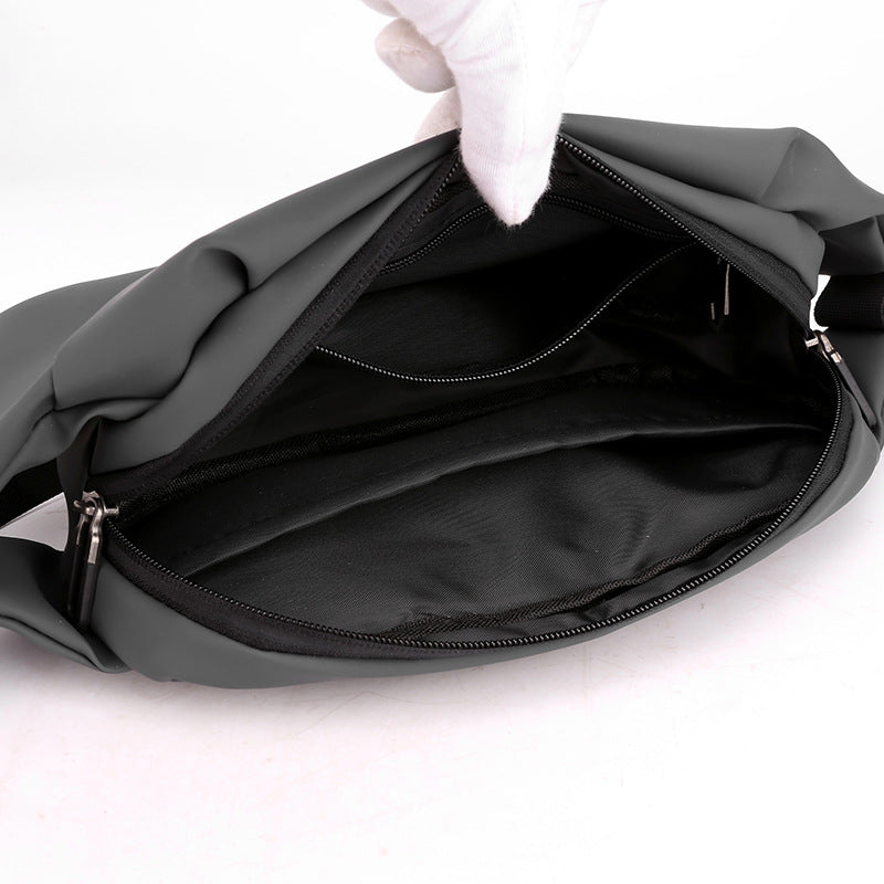 Versatile Crossbody/Fanny Pack for Men - Lightweight and Large Capacity (Black)-Fashion &gt; Men&