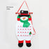 Snowman Advent Calendar - Felt Christmas Countdown with 24 Pockets for Kids, Wall Hanging Decor-Occasions > Christmas > Christmas Decorations-PEROZ Accessories