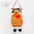 Reindeer Advent Calendar - Felt Christmas Countdown with 24 Pockets, Wall Hanging Decoration for Kids-Occasions > Christmas > Christmas Decorations-PEROZ Accessories