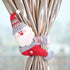 Santa Claus Curtain Tieback - Plush Christmas Curtain Holder for Festive Home Decor 22*44cm 2 PCS-Occasions > Christmas > Christmas Decorations-PEROZ Accessories