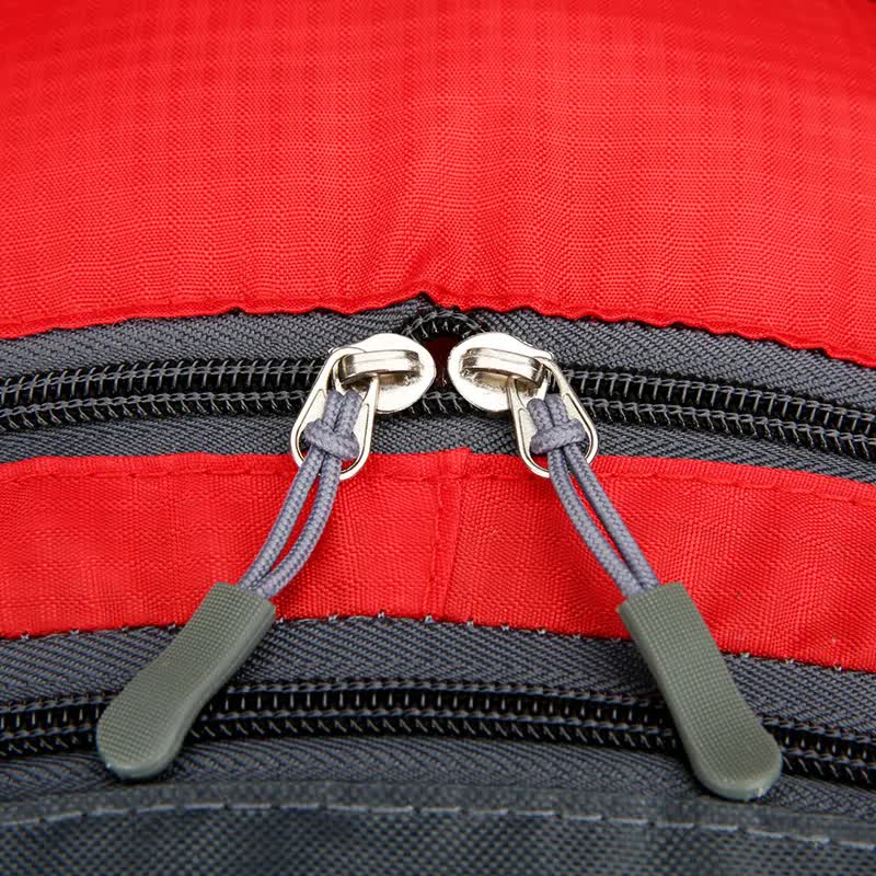 Red Lightweight Hiking Backpack - Waterproof Outdoor Travel &amp; Camping Bag with Multi-Compartment Design-Home &amp; Garden &gt; Travel &gt; Backpacks-PEROZ Accessories