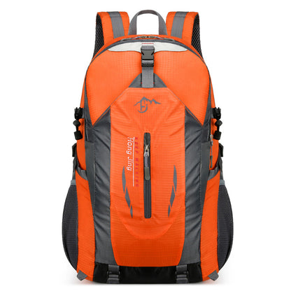 Orange Lightweight Hiking Backpack - Waterproof Outdoor Travel &amp; Camping Bag with Multi-Compartment Design-Home &amp; Garden &gt; Travel &gt; Backpacks-PEROZ Accessories
