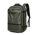 Army Green Expandable Waterproof Laptop Backpack - Fits 17-Inch Laptop, Anti-Theft Design, Travel Friendly-Home & Garden > Travel > Backpacks-PEROZ Accessories
