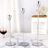 Minimalist Silver Metal Candle Holder Set - 3-Piece Romantic Candle Cup Set for Living Room Decor, Elegant Dinner Table Accent-Home & Garden > Decor > Candle Accessories-PEROZ Accessories