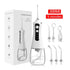 White 300ML Cordless Water Flosser with 5 Nozzles - Rechargeable Portable Oral Irrigator-Oral Care-PEROZ Accessories
