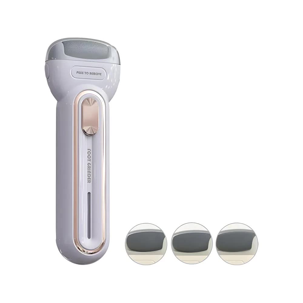 Light Purple Electric Foot Grinder with USB Charging - Dual-Speed Callus Remover for Smooth, Exfoliated Feet-Foot Care-PEROZ Accessories
