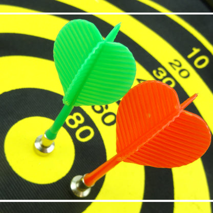 17&quot; Magnetic Rollup Dart Board 6 Darts Large Double Side Dartboard Game-Gift &amp; Novelty &gt; Games &gt; Board Games-PEROZ Accessories