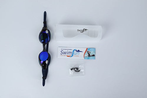 Mirrored prescription swimming goggles -2.0-Health &amp; Beauty &gt; Health &amp; Wellbeing &gt; Wellness Accessories-PEROZ Accessories
