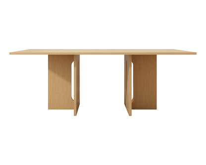 Oak Melamine Dining Table 6 Seater-Furniture > Dining > Dining Tables-PEROZ Accessories