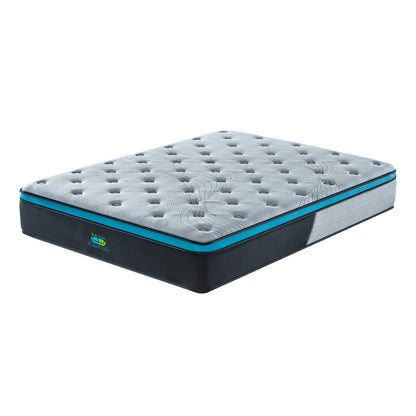 King Size 28cm GelZone Pocket Spring Mattress-Furniture &gt; Mattresses &gt; King Size Mattress-PEROZ Accessories