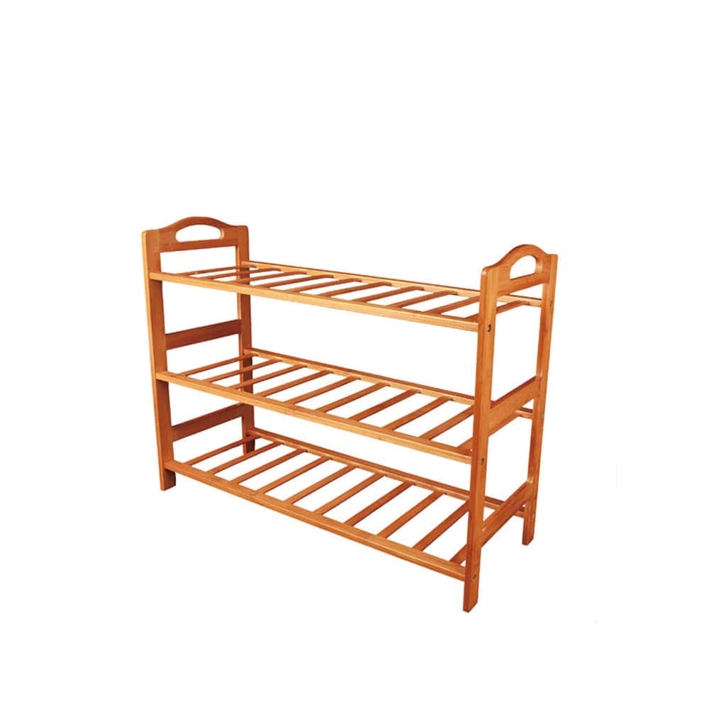 Bamboo 3 Tiers Layers Storage Shoe Rack &amp; Organiser-Furniture &gt; Living Room &gt; Shoe Storage-PEROZ Accessories