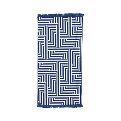 Rectangular Quick Dry Beach Towel with Tassel-Home &amp; Garden &gt; Pool &amp; Accessories &gt; Beach Towels-PEROZ Accessories