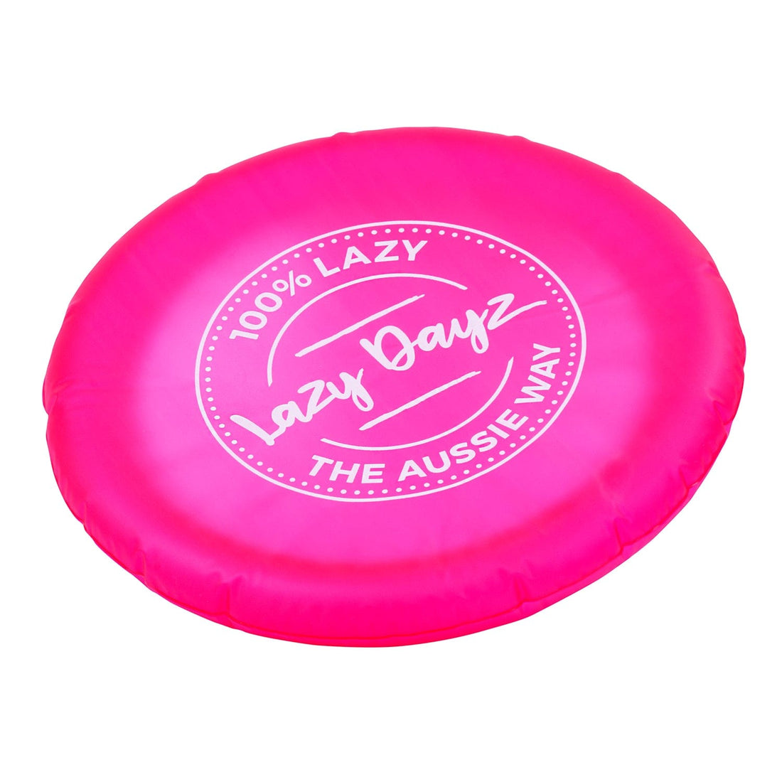 Lazy Dayz Inflatable Frisbee - Pink-Occasions &gt; Party &amp; Birthday Novelties &gt; Party Supplies-PEROZ Accessories