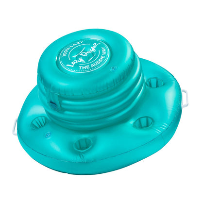 Lazy Dayz Inflatable Drinks Tub - Teal-Home &amp; Garden &gt; Pool &amp; Accessories &gt; Pool Toys &amp; Inflatables-PEROZ Accessories