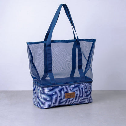 Lazy Dayz Insulated Cooler Tote - Makena-Furniture &gt; Outdoor &gt; Outdoor Sofas &amp; Lounge Sets-PEROZ Accessories