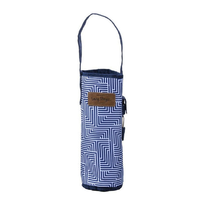 Lazy Dayz Insulated Wine Bottle Tote - Makena-Furniture &gt; Dining &gt; Wine Racks-PEROZ Accessories