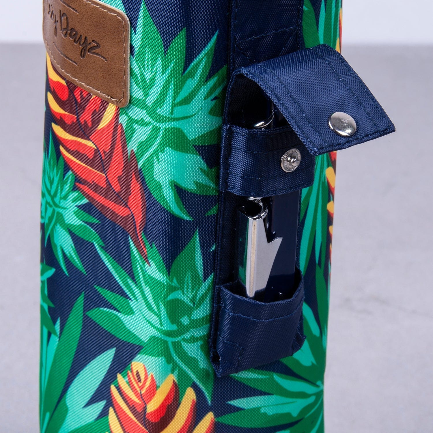 Lazy Dayz Insulated Wine Bottle Tote - Mossman-Furniture &gt; Dining &gt; Wine Racks-PEROZ Accessories