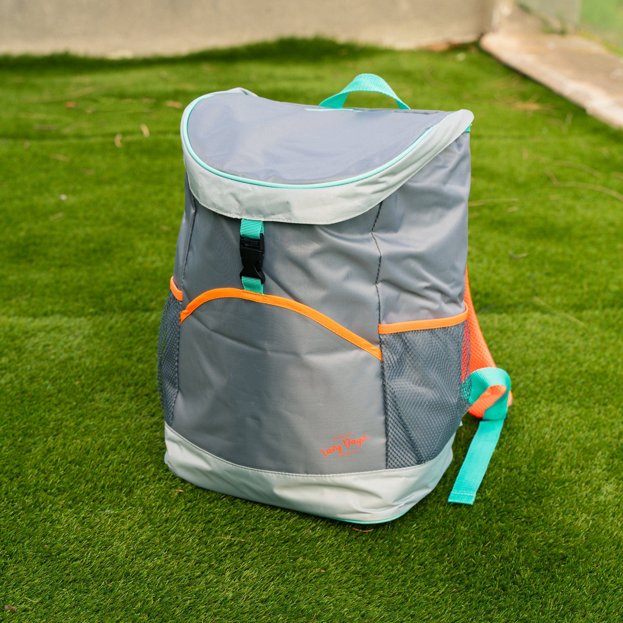 Lazy Dayz Insulated Jumbo Cooler Backpack-Health &amp; Beauty &gt; Cosmetic Storage &gt; Cosmetic &amp; Toiletry Bags-PEROZ Accessories