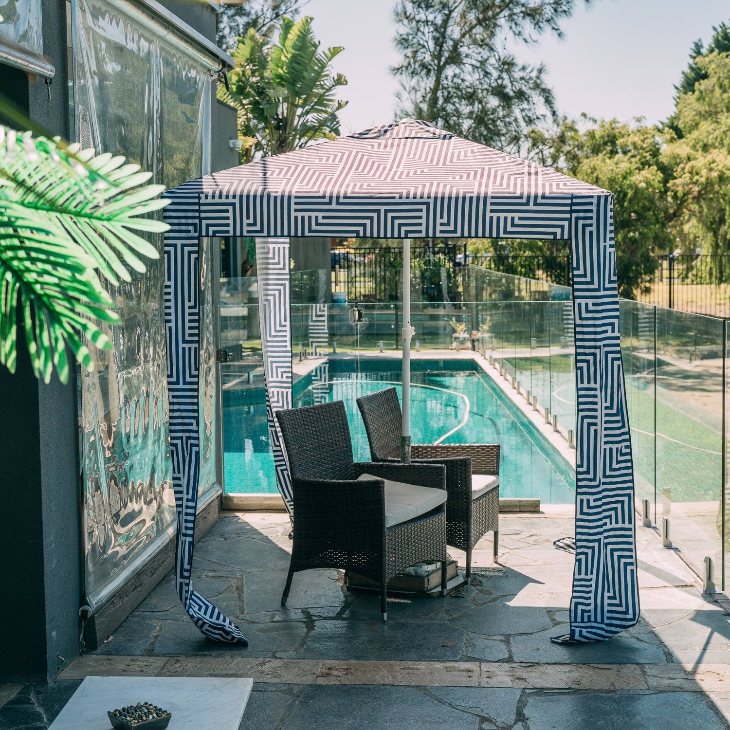 BEACH CABANA - MAKENA-Furniture &gt; Bar Stools &amp; Chairs &gt; Arm Chairs &amp; Recliners-PEROZ Accessories