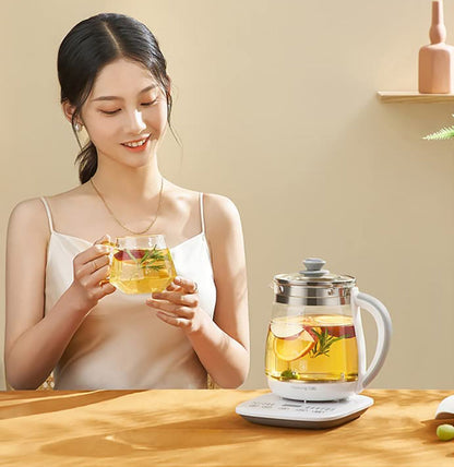 Joyoung Eletric Glass Kettle Water Boiler Multiple Cooking Boiling Bottle 1.5L FA-K1501 AU Model-Appliances &gt; Kitchen Appliances &gt; Kettles-PEROZ Accessories