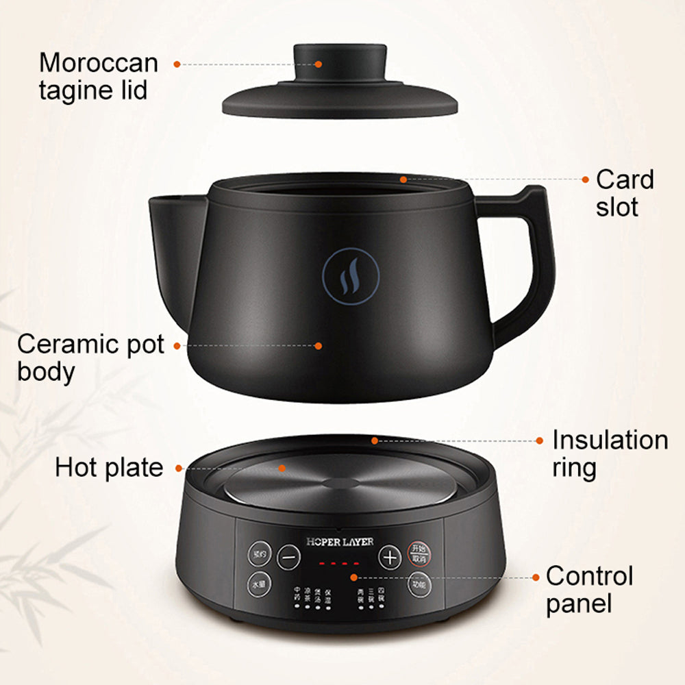 Hoper layer Multifunctional Kettle Smart Medicinal Pot AU Version SAA Approvals-Appliances &gt; Kitchen Appliances &gt; Kettles-PEROZ Accessories