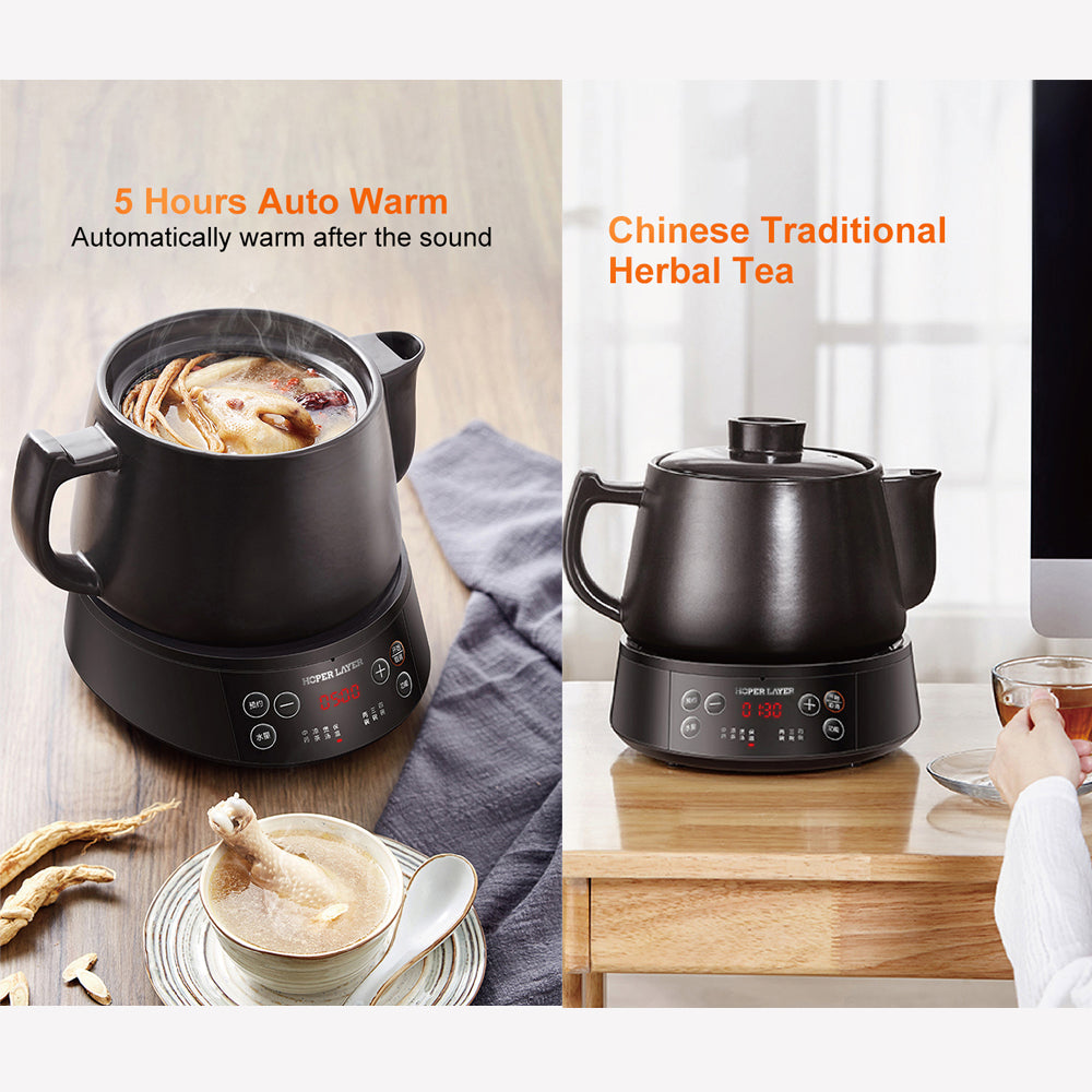 Hoper layer Multifunctional Kettle Smart Medicinal Pot AU Version SAA Approvals-Appliances &gt; Kitchen Appliances &gt; Kettles-PEROZ Accessories