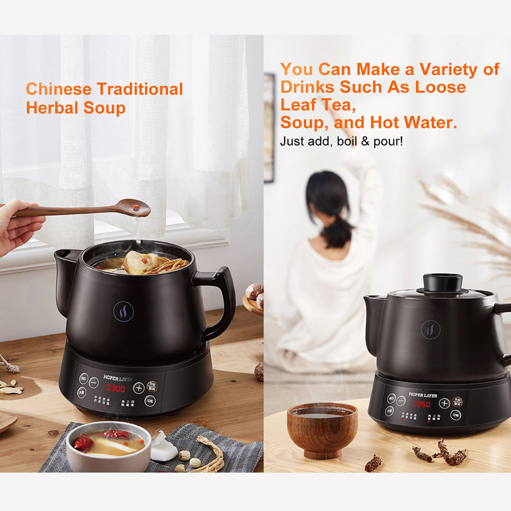 Hoper layer Multifunctional Kettle Smart Medicinal Pot AU Version SAA Approvals-Appliances &gt; Kitchen Appliances &gt; Kettles-PEROZ Accessories