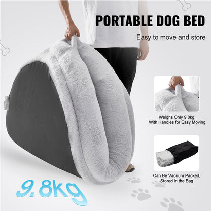 Human Dog Bed 1825x1220x254 mm Human Size Dog Bed Washable Faux Rabbit Fur-Pet Care > Dog Supplies > Dog Beds-PEROZ Accessories
