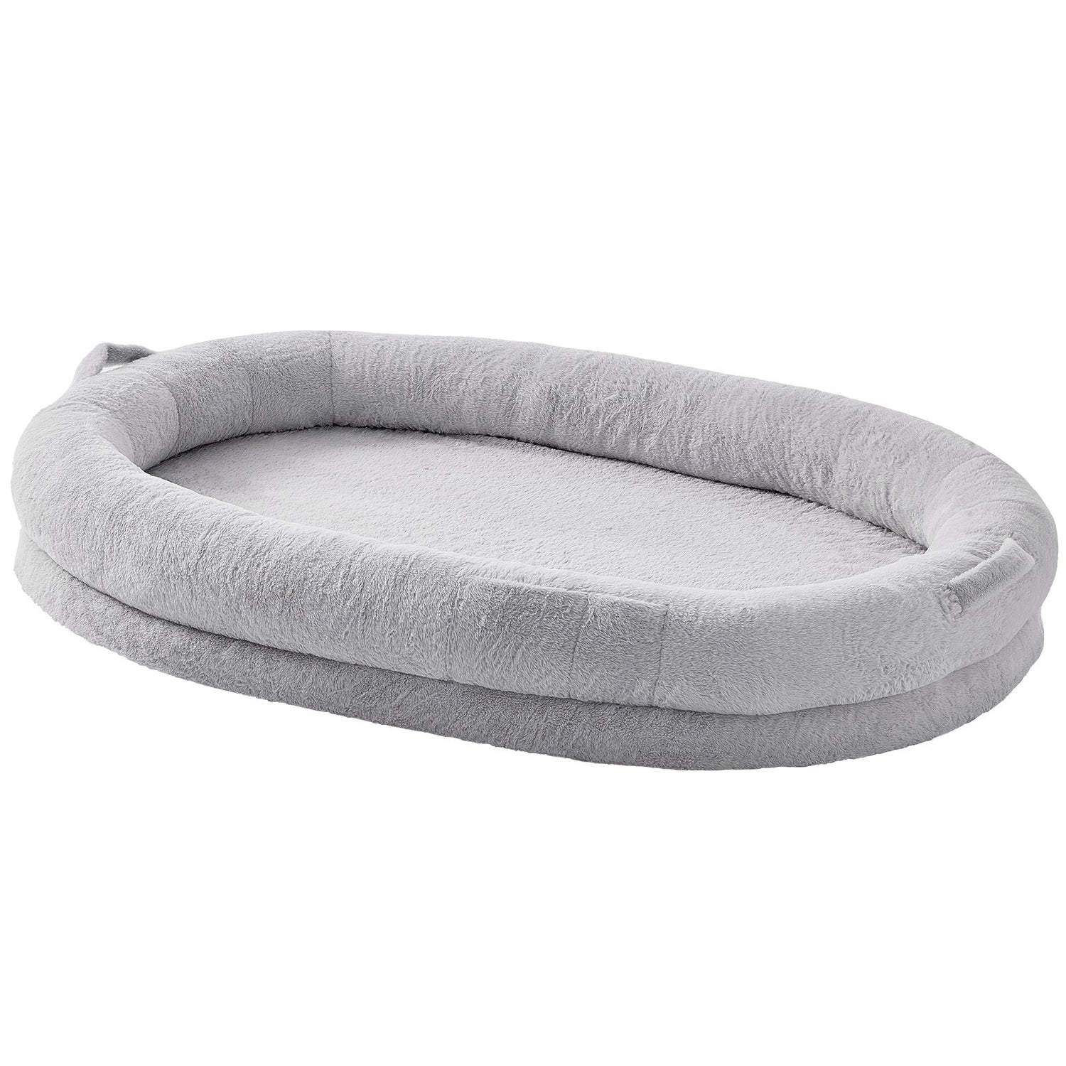 VEVOR Human Dog Bed 1825x1220x254 mm Human Size Dog Bed Washable Faux Rabbit Fur-Pet Care &gt; Dog Supplies &gt; Dog Beds-PEROZ Accessories
