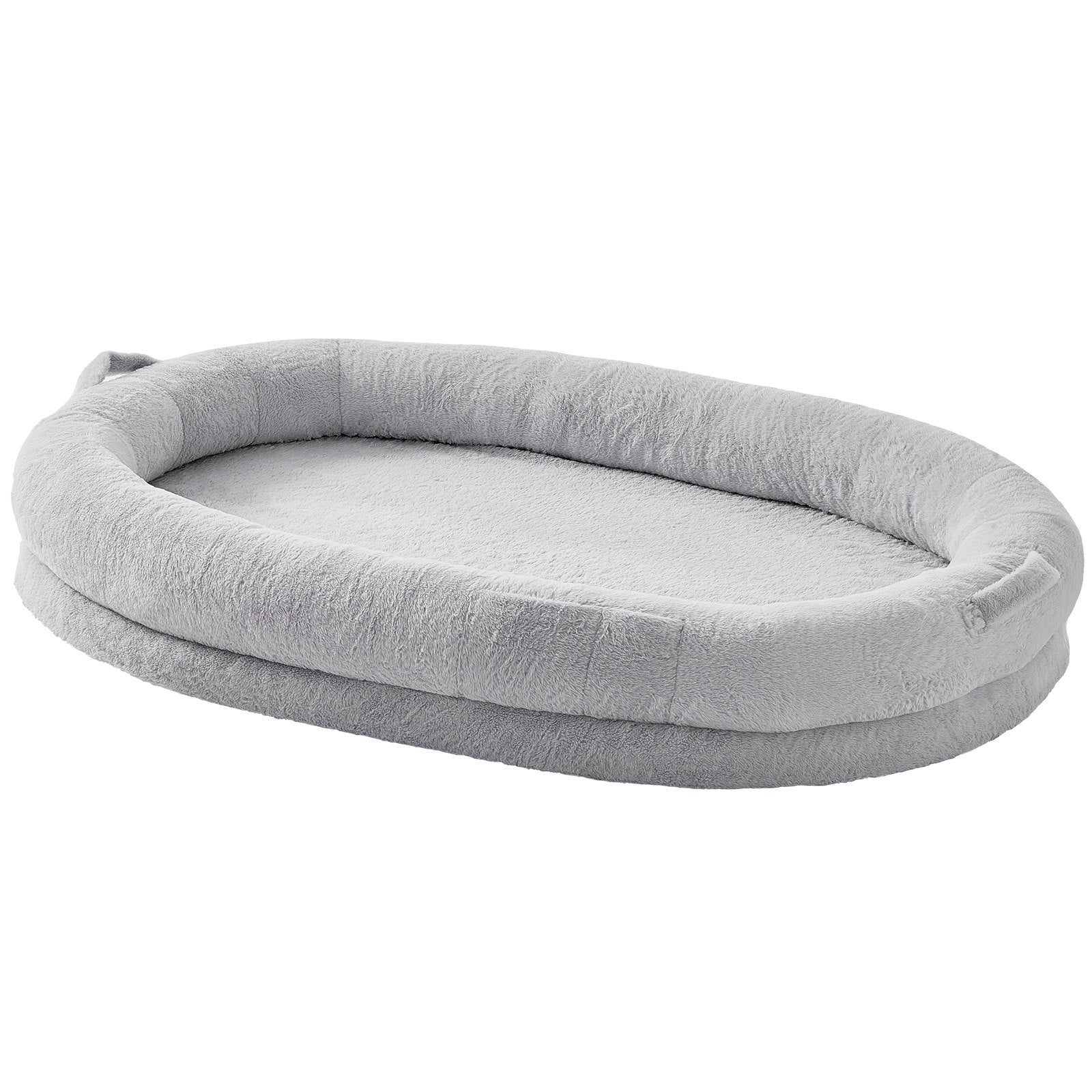 VEVOR Human Dog Bed 1825x1220x254 mm Human Size Dog Bed Washable Faux Rabbit Fur-Pet Care &gt; Dog Supplies &gt; Dog Beds-PEROZ Accessories
