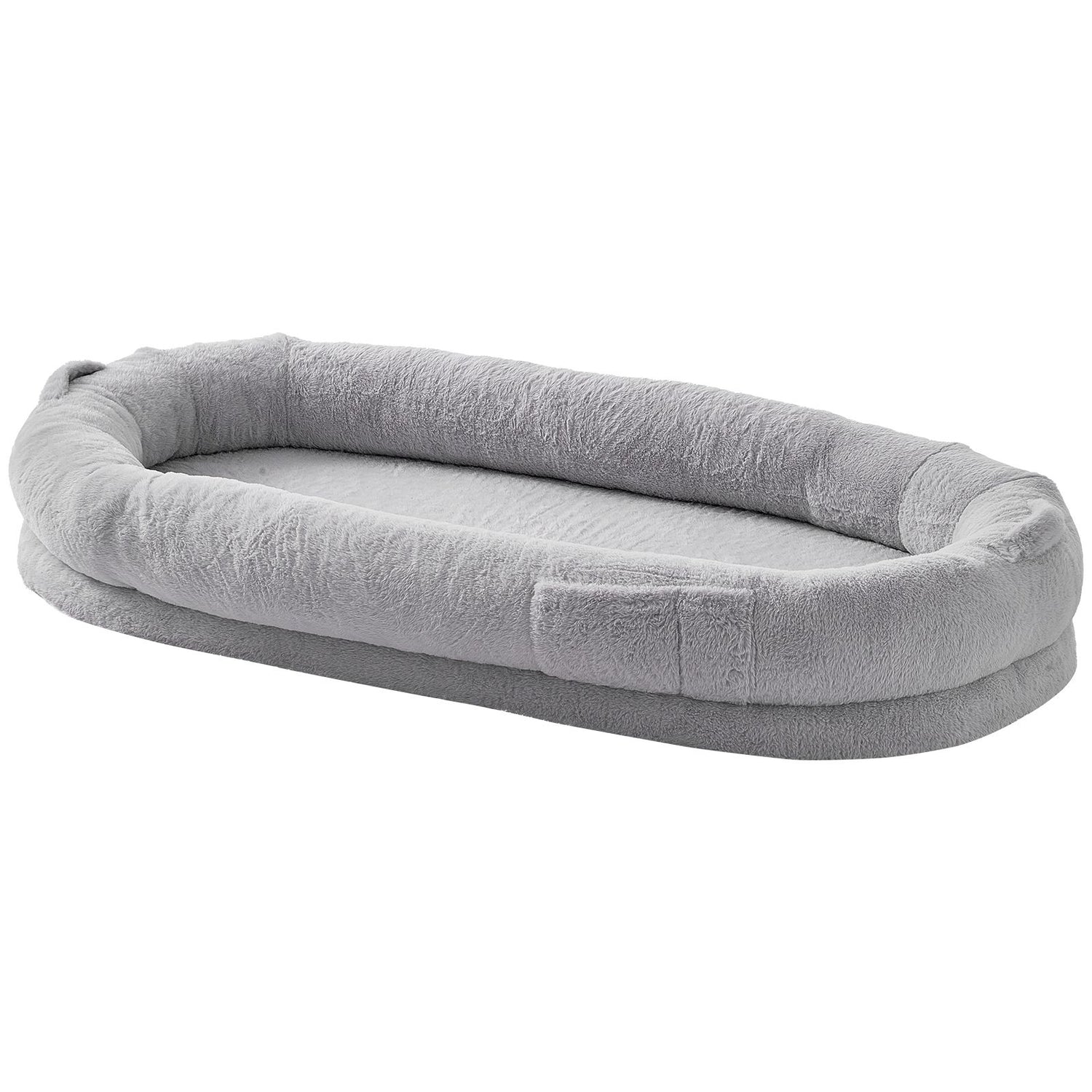 Human Dog Bed 1720x890x250 mm Human Size Dog Bed Washable Faux Rabbit Fur-Pet Care > Dog Supplies > Dog Beds-PEROZ Accessories