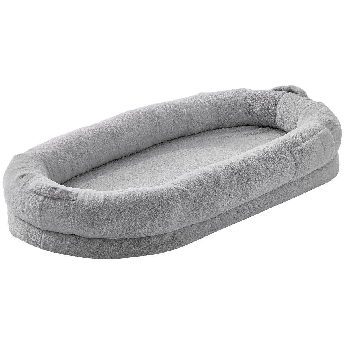 Human Dog Bed 1720x890x250 mm Human Size Dog Bed Washable Faux Rabbit Fur-Pet Care > Dog Supplies > Dog Beds-PEROZ Accessories