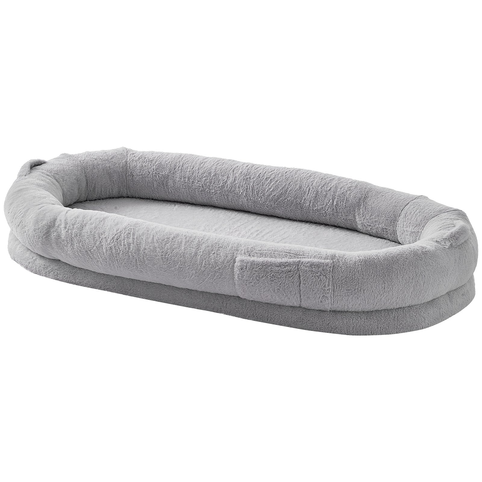 VEVOR Human Dog Bed 1720x890x250 mm Human Size Dog Bed Washable Faux Rabbit Fur-Pet Care &gt; Dog Supplies &gt; Dog Beds-PEROZ Accessories