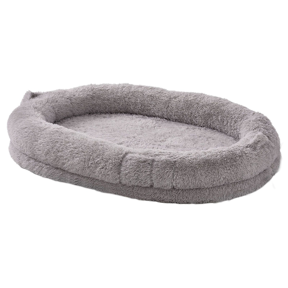 Human Dog Bed 1820x1220x250 mm Human Size Dog Bean Bed Washable PV Velvet-Pet Care > Dog Supplies > Dog Beds-PEROZ Accessories